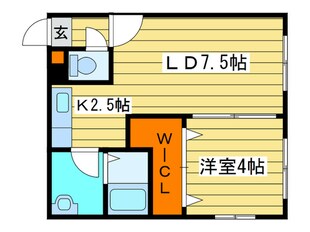 Ｌａ　Ｖｉｅ　Ｅｎ　Ｒｏｓｅの物件間取画像